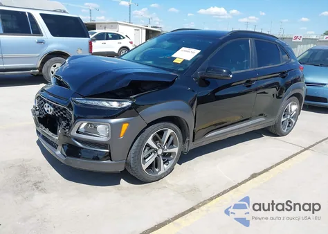 2018 Hyundai Kona Limited из США, поврежденный, VIN KM8K33A52JU098658